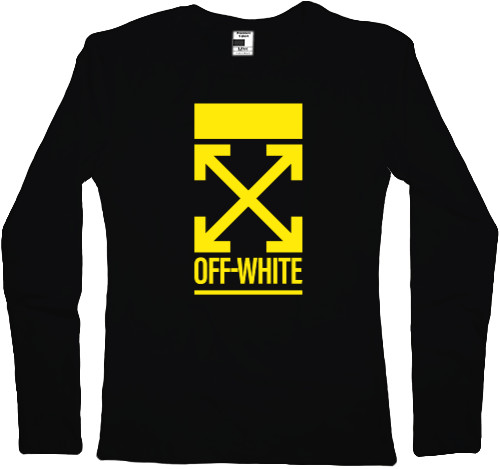 Women's Longsleeve Shirt - Off White (желтый) - Mfest