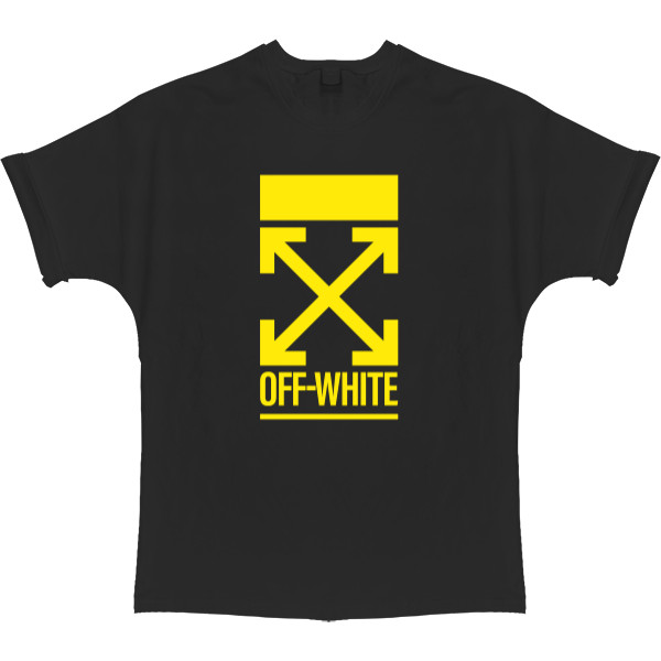 Off-White - Футболка Оверсайз - Off White (желтый) - Mfest