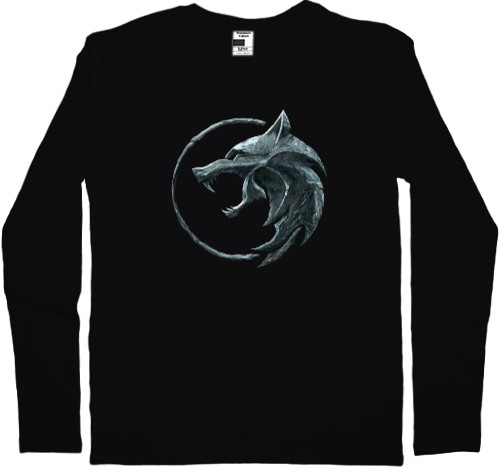 Men's Longsleeve Shirt - The Witcher logo - Mfest