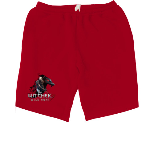 Men's Shorts - The Witcher 3 Принт - Mfest