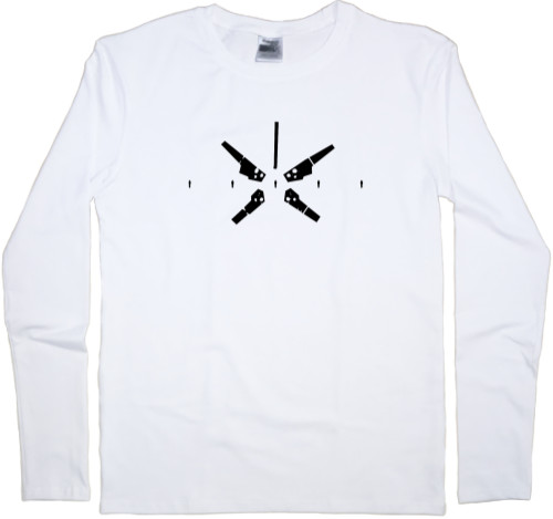 Men's Longsleeve Shirt - Death Stranding принт - Mfest