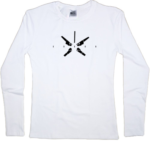 Women's Longsleeve Shirt - Death Stranding принт - Mfest