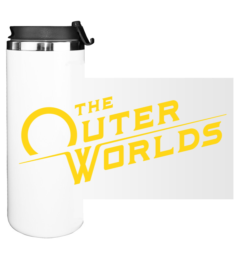 Water Bottle on Tumbler - The Outer Worlds Лого - Mfest