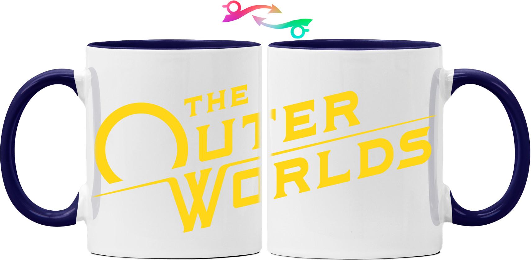 Кружка - The Outer Worlds Логотип - Mfest