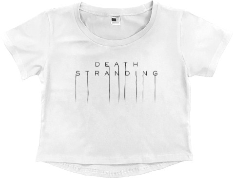 Women's Cropped Premium T-Shirt - Death Stranding - Mfest