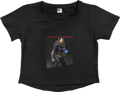 Women's Cropped Premium T-Shirt - Apex Legends Рэйф - Mfest