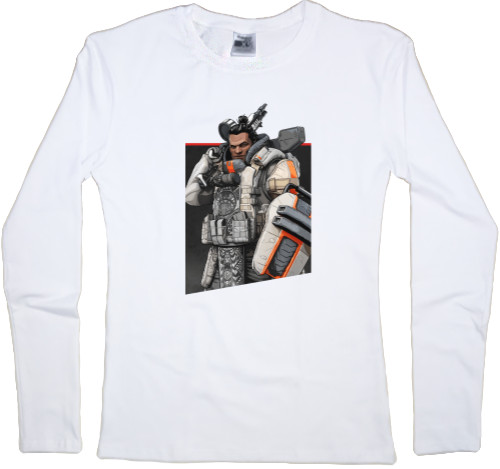 Women's Longsleeve Shirt - Apex Legends Гибралтар - Mfest