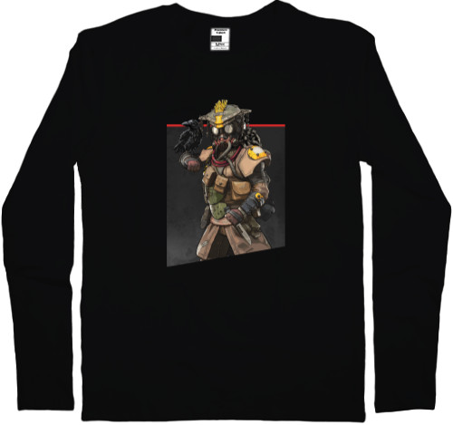 Men's Longsleeve Shirt - Apex Legends Бладхаунд - Mfest