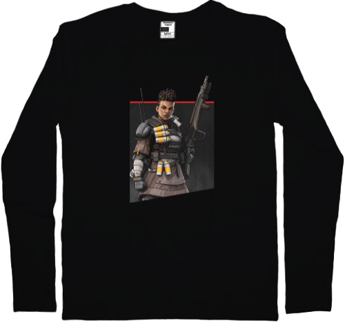 Men's Longsleeve Shirt - Apex Legends Бангалор - Mfest