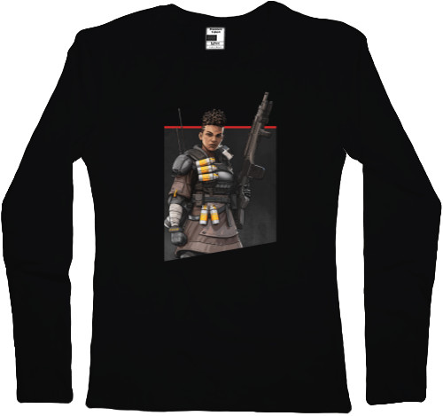 Women's Longsleeve Shirt - Apex Legends Бангалор - Mfest