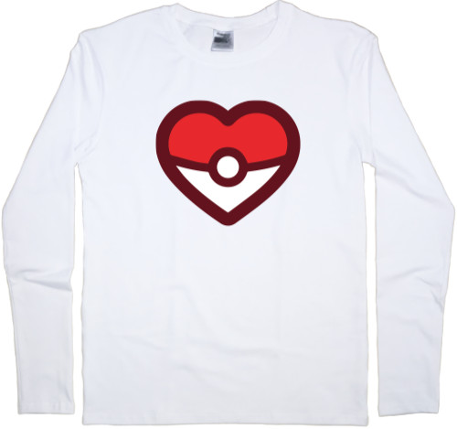 Kids' Longsleeve Shirt - pokeball - Mfest