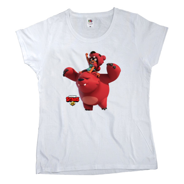 Women's T-shirt Fruit of the loom - Nita and Bear - Mfest