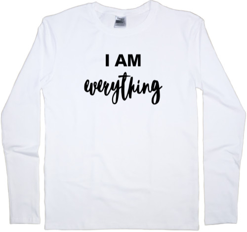 Kids' Longsleeve Shirt - I AM EVERYTHING - Mfest