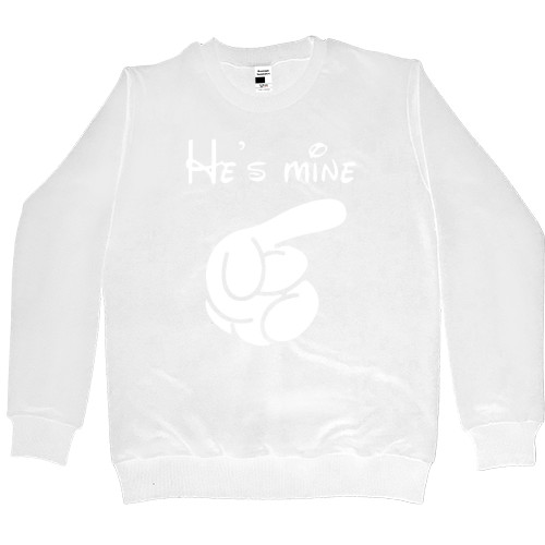 Women's Premium Sweatshirt - Disney He's Mine - Mfest