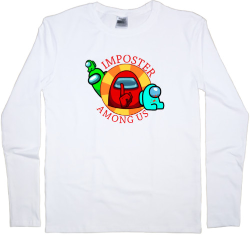 Kids' Longsleeve Shirt - Among us 14 - Mfest