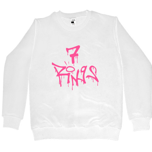 Women's Premium Sweatshirt - 7 Rings (Ariana Grande) - Mfest