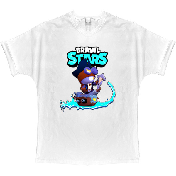 T-shirt Oversize - Dark Tide Carl (Brawl Stars) - Mfest