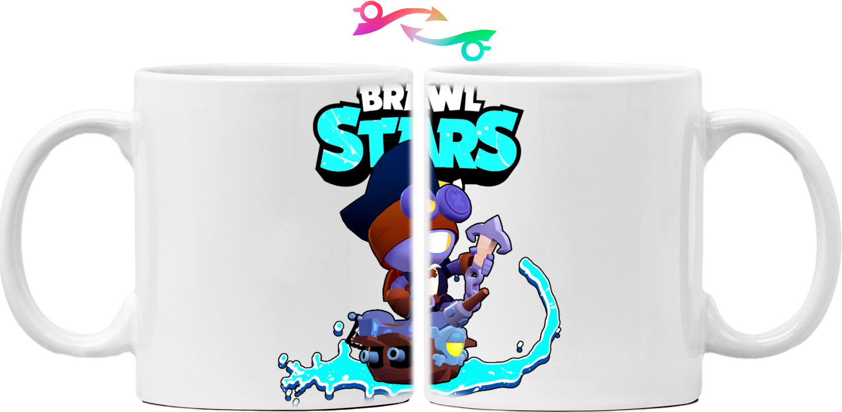 Mug - Dark Tide Carl (Brawl Stars) - Mfest