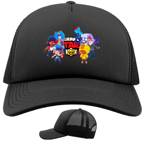 Trucker Cap - Brawl Stars Heroes 5 - Mfest