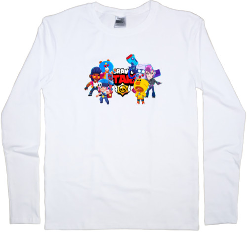 Kids' Longsleeve Shirt - Brawl Stars Heroes 5 - Mfest