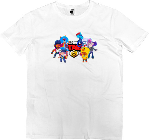 Men’s Premium T-Shirt - Brawl Stars Heroes 5 - Mfest