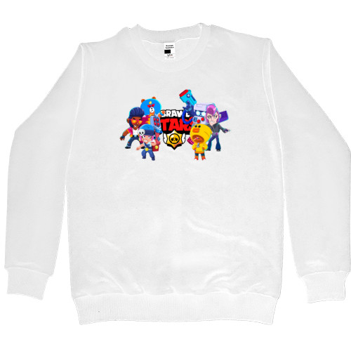 Каталог - Sweatshirt Premium Child - Brawl Stars Heroes 5 - Mfest