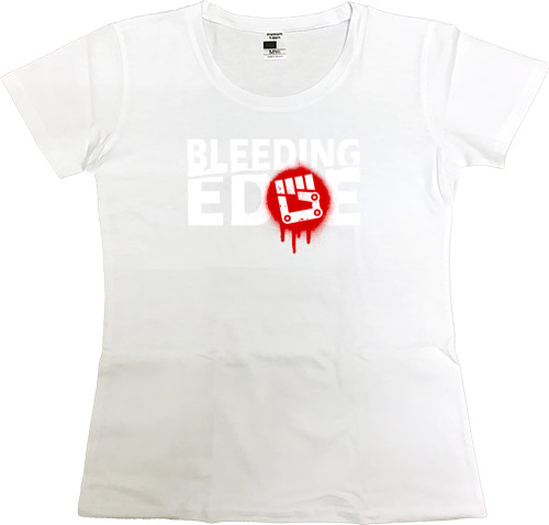 Women's Premium T-Shirt - Bleeding edge - Mfest