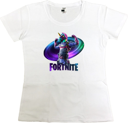 Women's Premium T-Shirt - Bash Skin (Fortnite) - Mfest