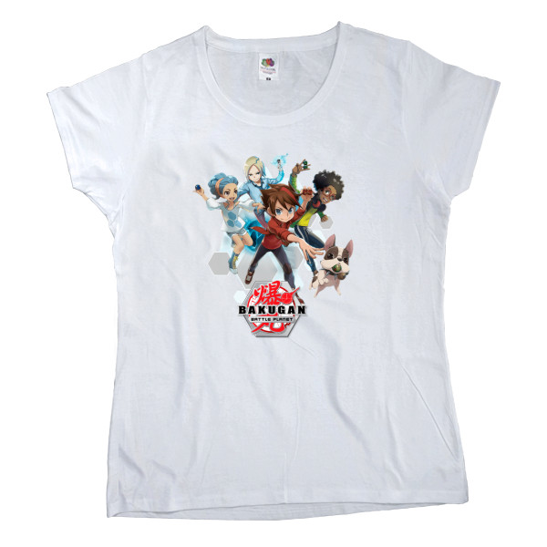 Women's T-shirt Fruit of the loom - Bakugan: Battle Planet - Mfest