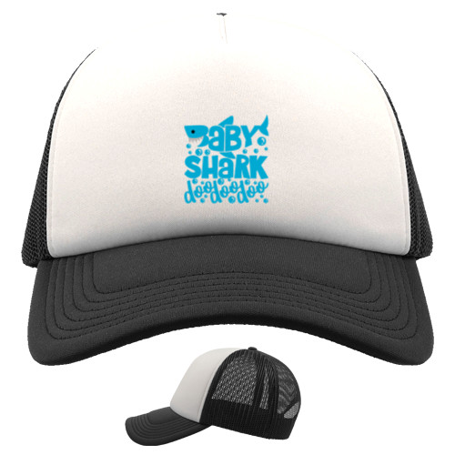 Kids' Trucker Cap - baby shark doo doo - Mfest