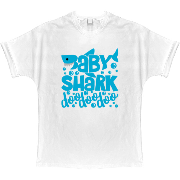 T-shirt Oversize - baby shark doo doo - Mfest