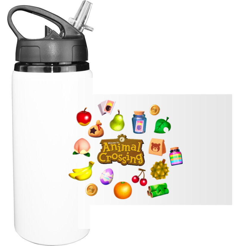 Sport Water Bottle - Animal Crossing - Mfest