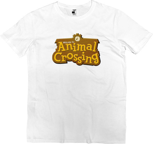 Men’s Premium T-Shirt - Animal Crossing Logo - Mfest