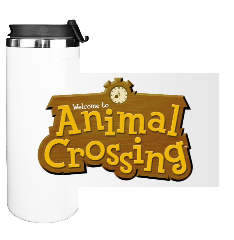 Термокружка - Animal Crossing Logo - Mfest