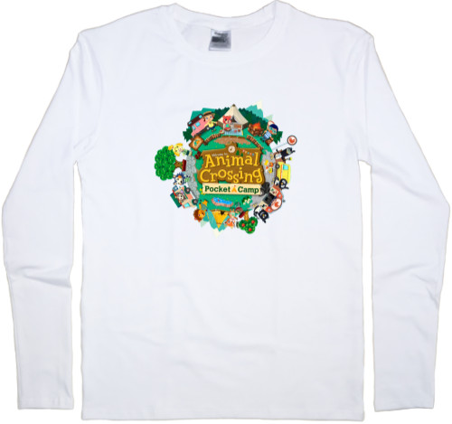 Men's Longsleeve Shirt - Animal Crossing 2 - Mfest