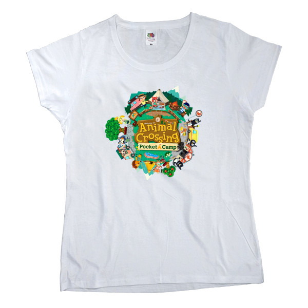 Women's T-shirt Fruit of the loom - Animal Crossing 2 - Mfest