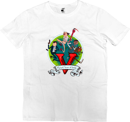 Men’s Premium T-Shirt - GTA & Adventure time - Mfest