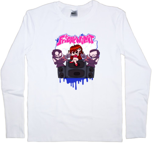 Kids' Longsleeve Shirt - Friday night funkin' 5 - Mfest