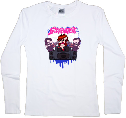 Women's Longsleeve Shirt - Friday night funkin' 5 - Mfest