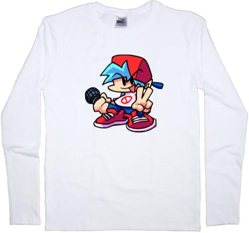 Kids' Longsleeve Shirt - Friday night funkin' 2 - Mfest