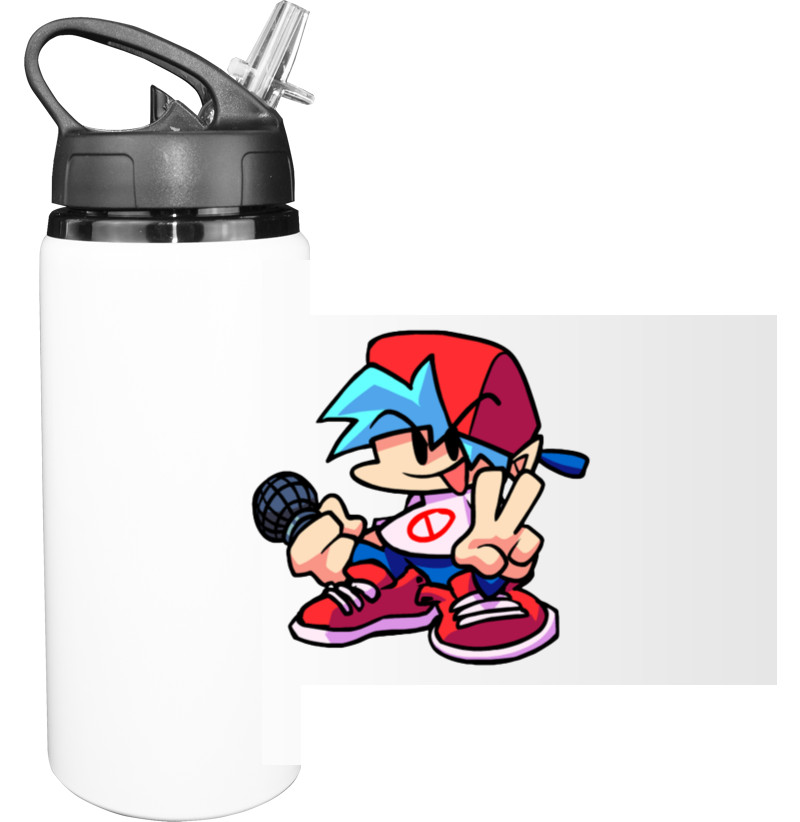 Sport Water Bottle - Friday night funkin' 2 - Mfest