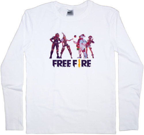 Men's Longsleeve Shirt - Free Fire 6 - Mfest