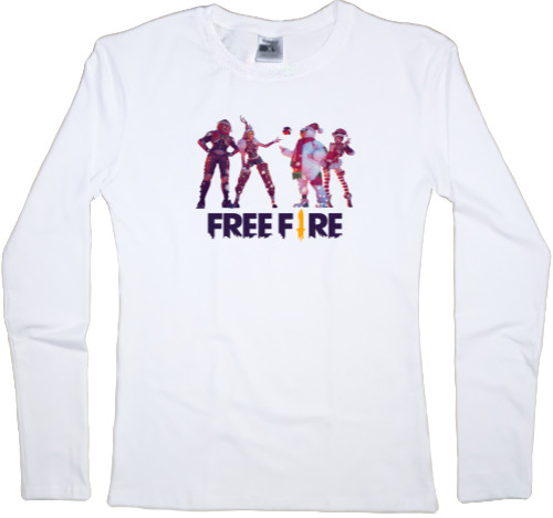 Women's Longsleeve Shirt - Free Fire 6 - Mfest