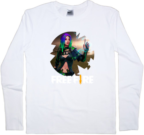 Kids' Longsleeve Shirt - Free Fire 2 - Mfest