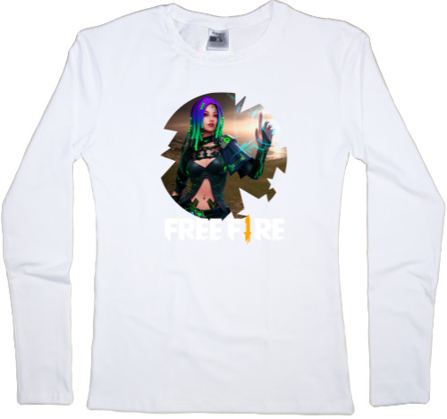 Women's Longsleeve Shirt - Free Fire 2 - Mfest