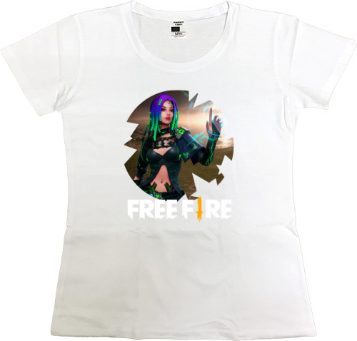 Women's Premium T-Shirt - Free Fire 2 - Mfest