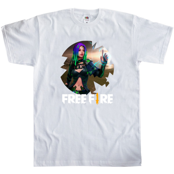 Kids' T-Shirt Fruit of the loom - Free Fire 2 - Mfest