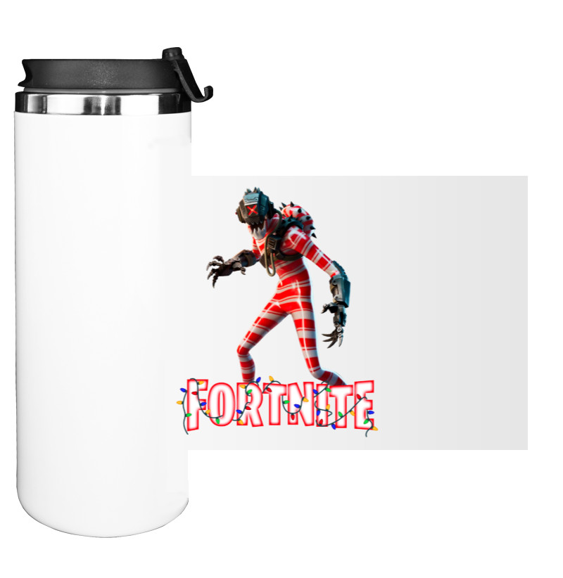 Water Bottle on Tumbler - Fortnite Kane - Mfest