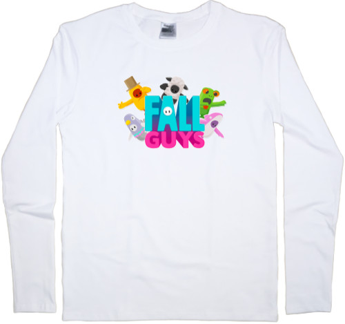 Kids' Longsleeve Shirt - Fall Guys - Mfest