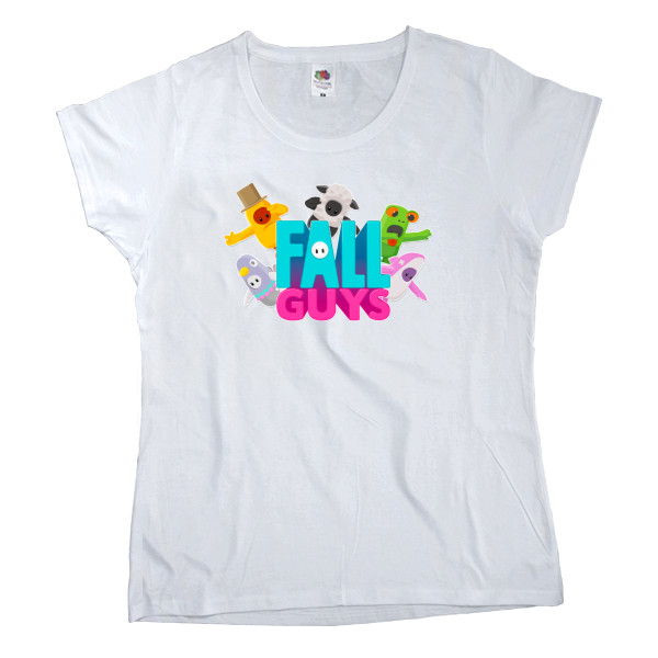 Women's T-shirt Fruit of the loom - Fall Guys - Mfest